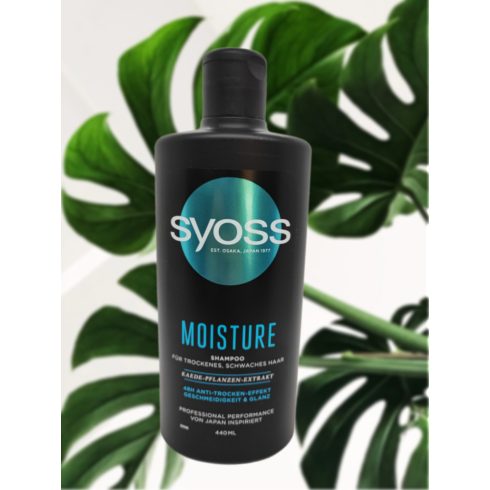  syoss hajsampon 440ml moisture