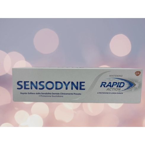 sensodyne fogkrém 75ml rapid whitening