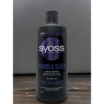  syoss hajsampon 440ml blonde and silver