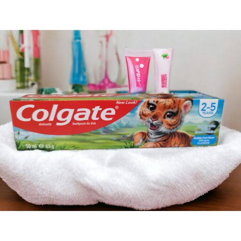 Colgate fogkrém 50ml bubble fruit junior 2-5 év