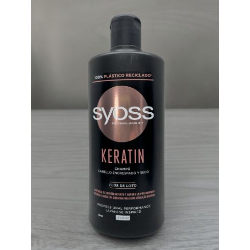 syoss hajsampon 440ml keratin